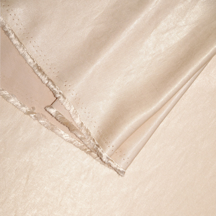 Купра Arabic silk МА05/Топленое молоко для пошива платья по выкройке Helpersew