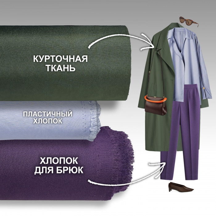 Набор тканей для шитья 06.08 Heather
