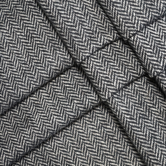 Мерный лоскут 1.5м.Ткань Твид костюмно пальтовая шерсть Herringbone МА1907/Cashew/26.04.907