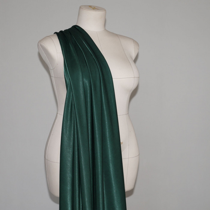 Купра Arabic silk МА15/Лиственница для пошива топа по выкройке Helpersew