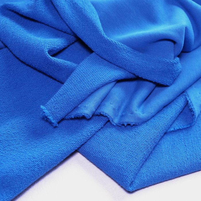 Трикотаж футер 3х/н петля пенье EL1303/Classic Blue